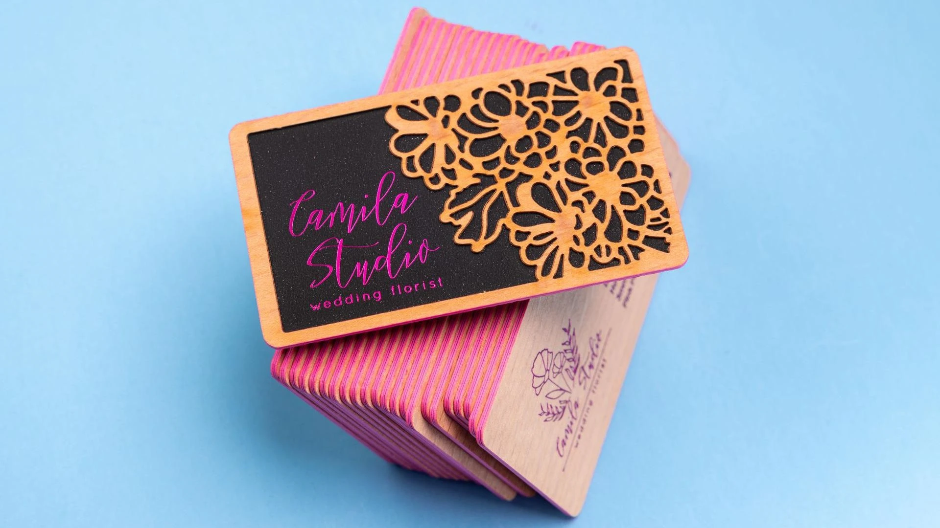 Wooden Business Cards Business Card Design